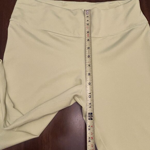 Nike Dri-Fit Women's Leggings Lime Neon Green Size XL - Picture 10 of 16